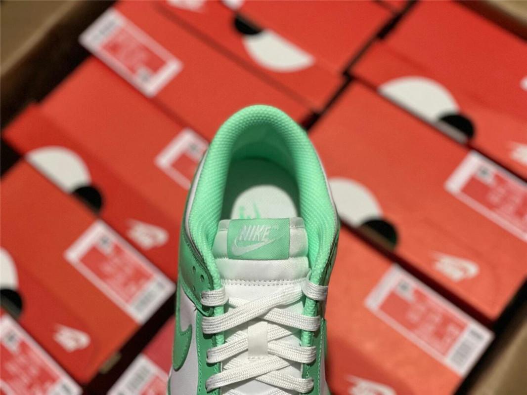 PK GOD nike dunk low Green Glow retail materials ready to ship